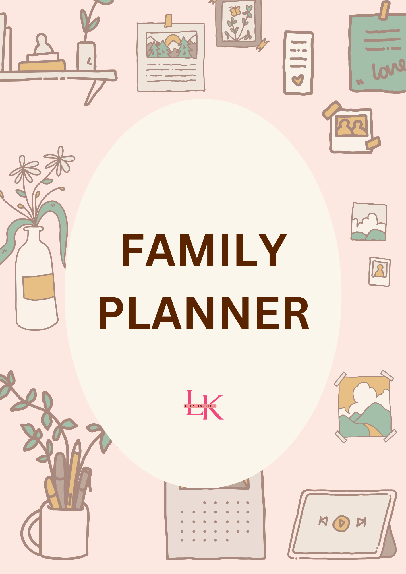 Family Planner Template 2025
