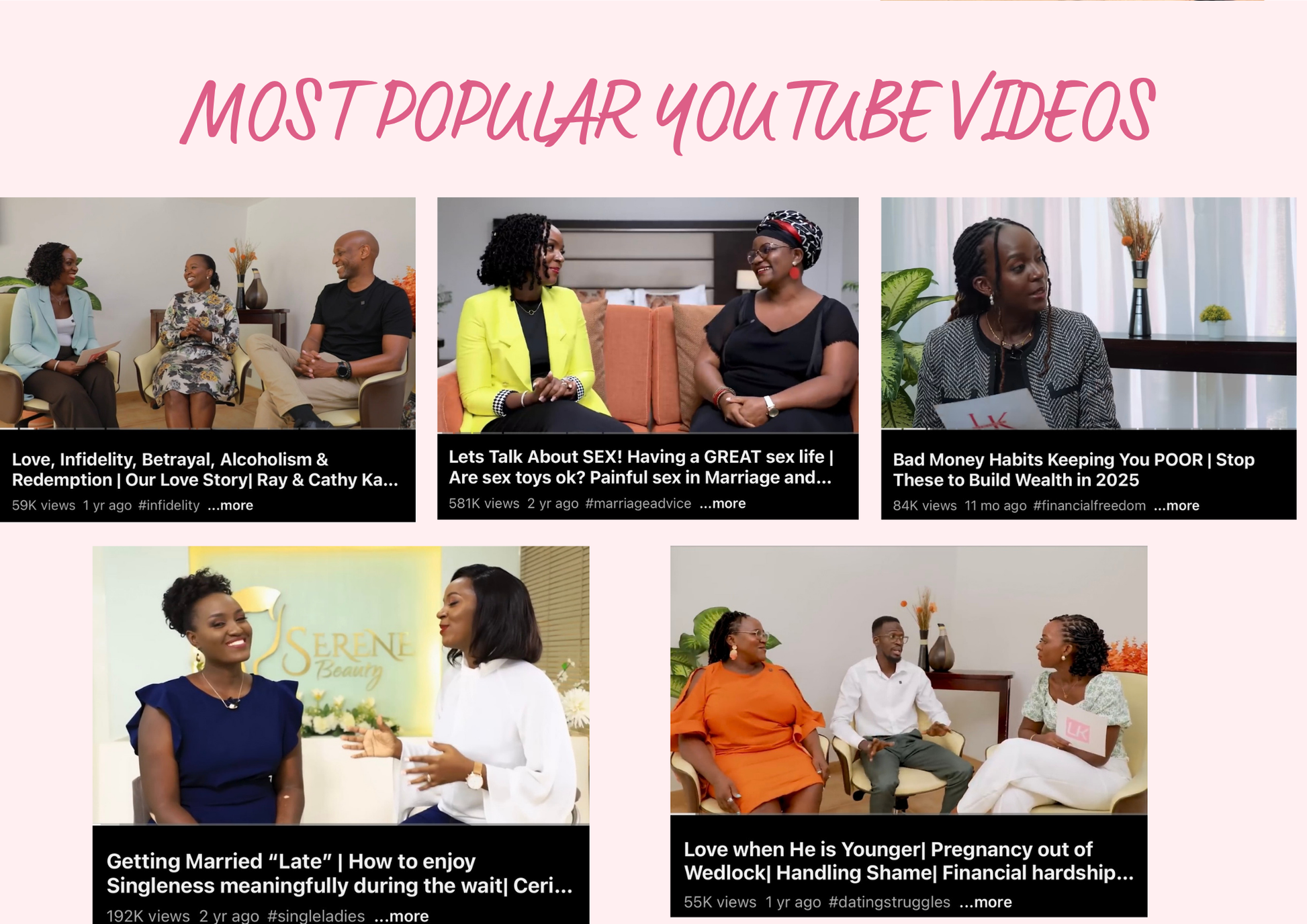 Support Me on YouTube Lisa Kusiima Support Me on YouTube Lisa Kusiima