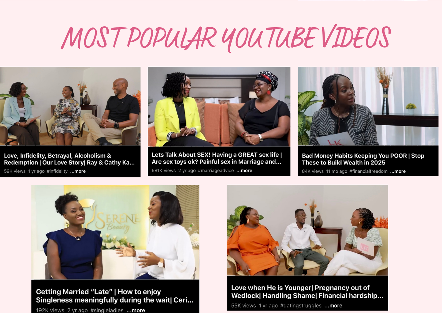 Support Me on YouTube