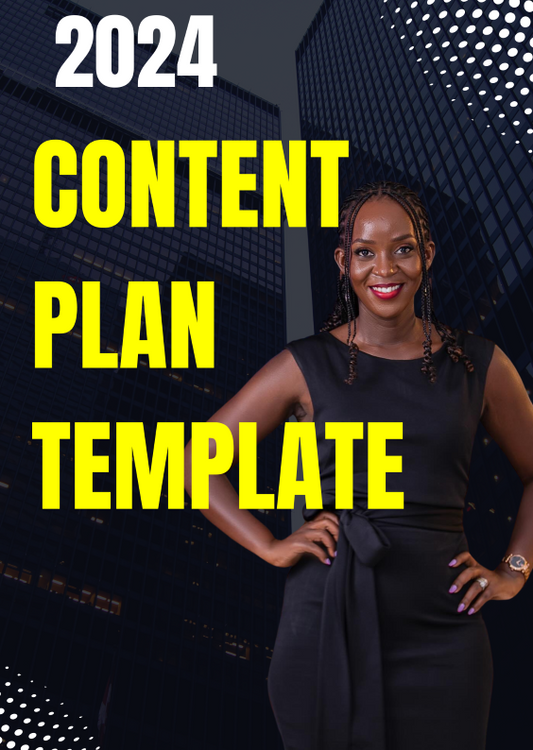 Content Creator Plan Template 2024